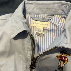 Baby blue Ralph Lauren jacket
